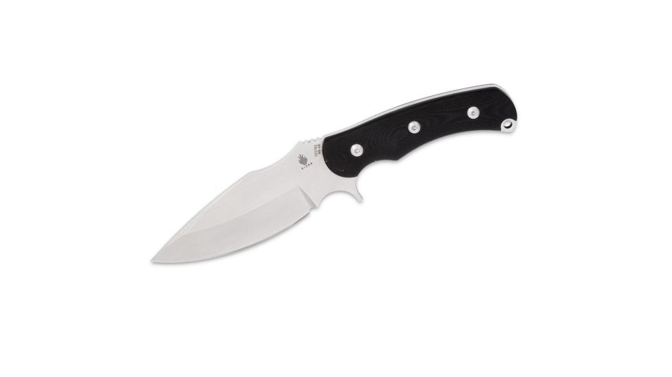 Kizer Cutlery SuperBad 4.75in Fixed - Black G-10 - Stonewash Plain 4015560