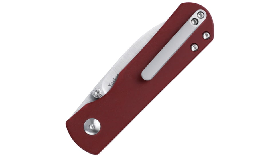 Kizer Cutlery Yorkie Linerlock Red Micarta