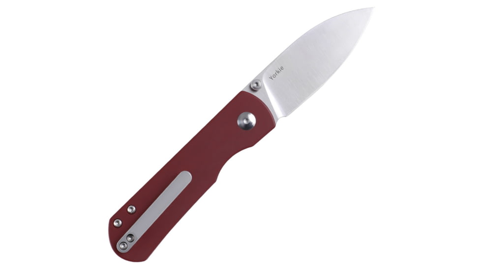 Kizer Cutlery Yorkie Linerlock Red Micarta