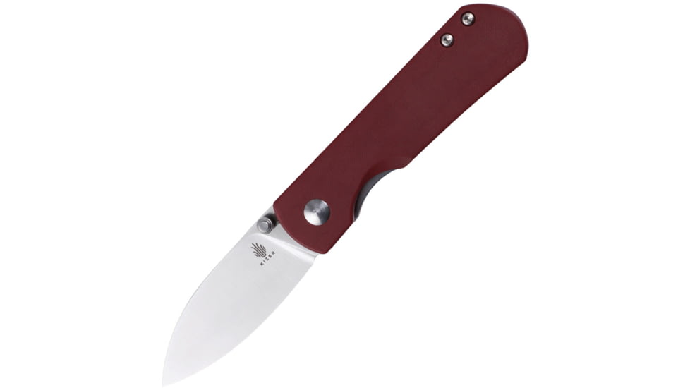 Kizer Cutlery Yorkie Linerlock Red Micarta