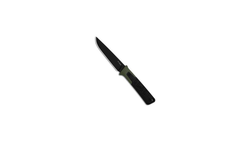 Kizer Kizer Area Eight Fixed Blade Knife Black/Green G-10 4.2" Black PVD, Black/Green, AEB-L, adult, BHQ-228726