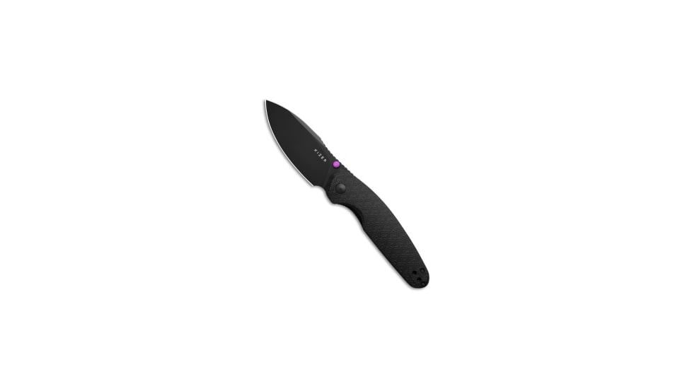 Kizer Kizer Meteora Liner Lock Knife Black Aluminum 3.2" Black PVD V3730A2, Black, Nitro-V, adult, BHQ-218464