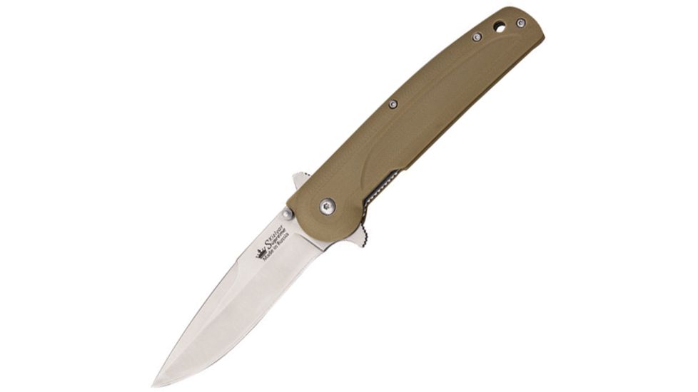 Kizlyar Biker Linerlock, Satin Finish, Knife KK0140
