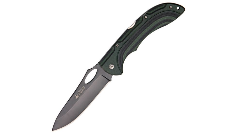 Kizlyar Dream Lockback, Black TiNI, Knife KK0167