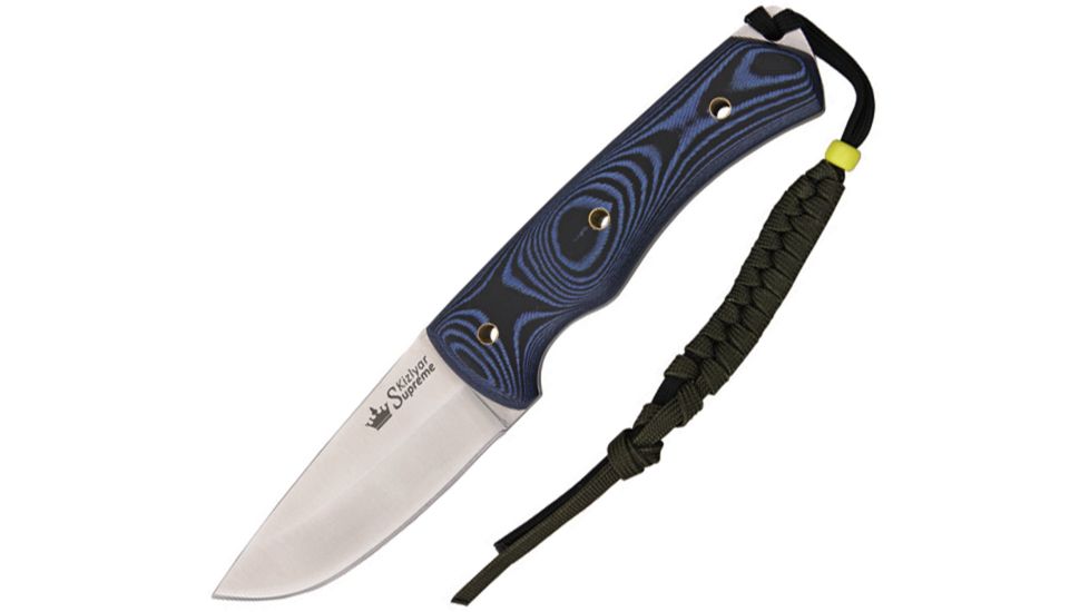 Kizlyar Kid Fixed Blade, Blue, Knife KK0082