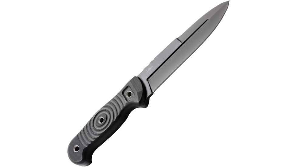 Kizlyar Legion Fixed Blade, black TiNi finish AUS-8 stainless blade, Knife KK0021