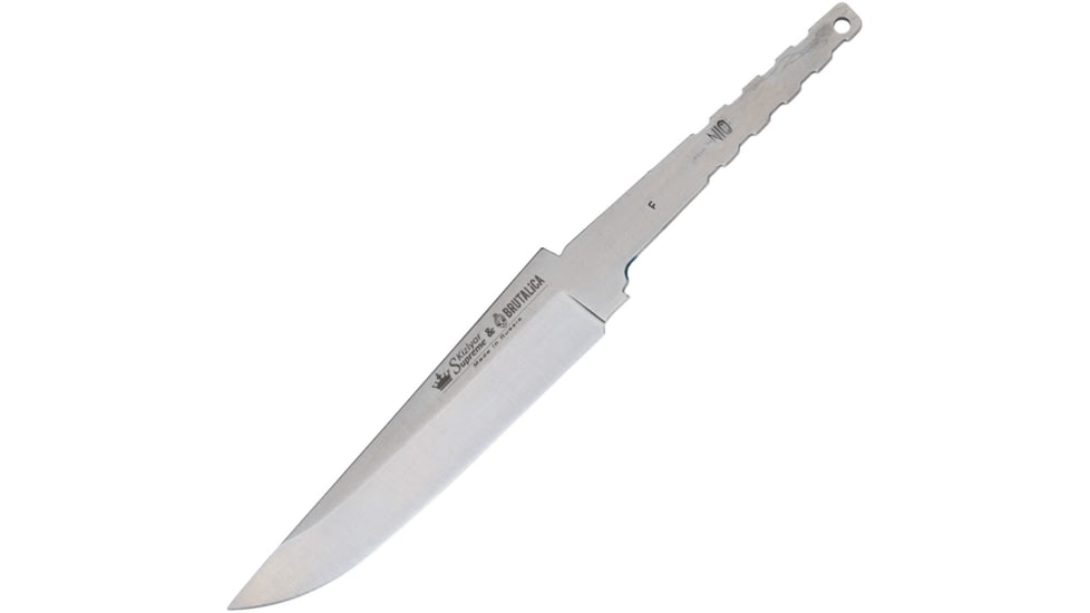 Kizlyar Malamute Blade Blank Niolox, 4.5 satin finish Niolox tool steel blade, OK5008