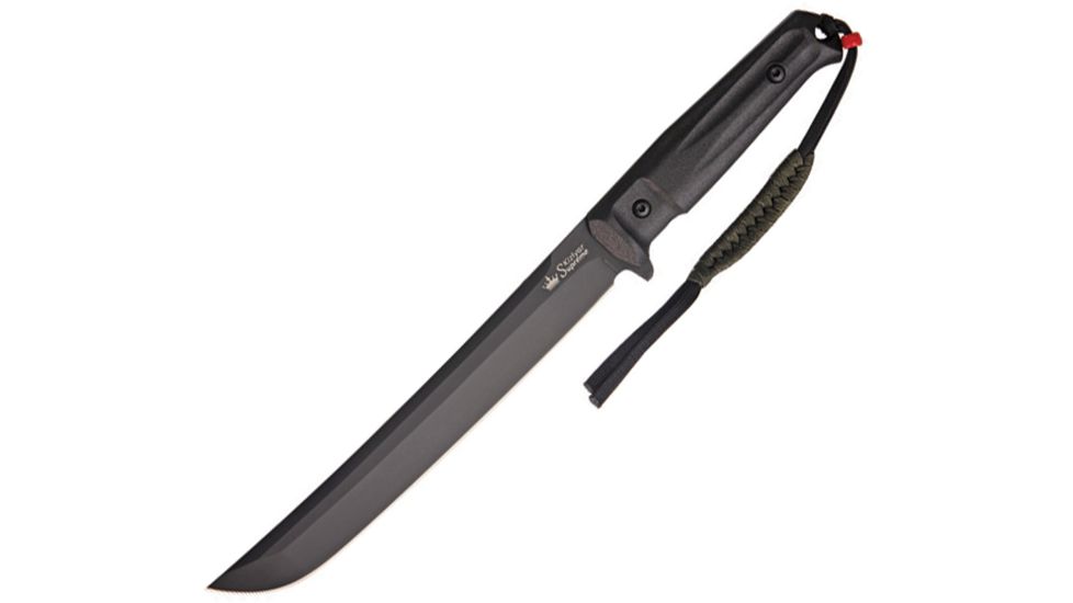 Kizlyar Sensei D-2, black TiNi finish D2 tool steel blade, Knife KK0239