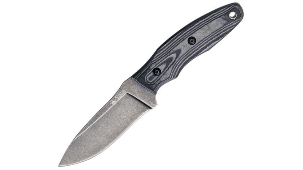 Kizlyar Urban Fixed Blade, black stonewash finish, Knife KK0229