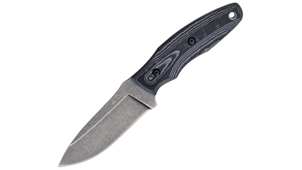 Kizlyar Urban Fixed Blade, black stonewash finish, Knife KK0231
