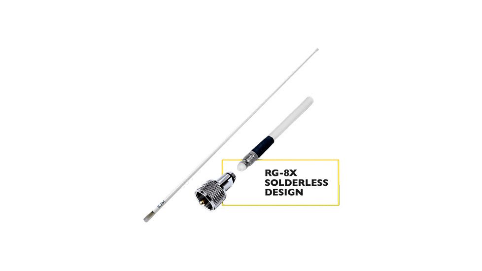 KJM 4ft 3dB AIS Antenna, White KJM-A430-AIS