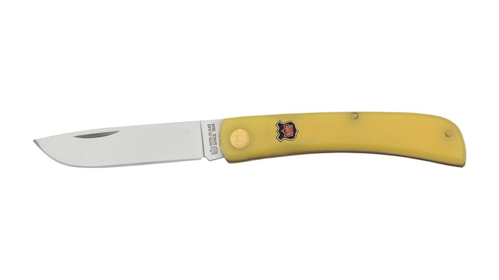 Klaas Sod Buster Knife, Yellow Handle, 3 5/8in. Closed KC3134