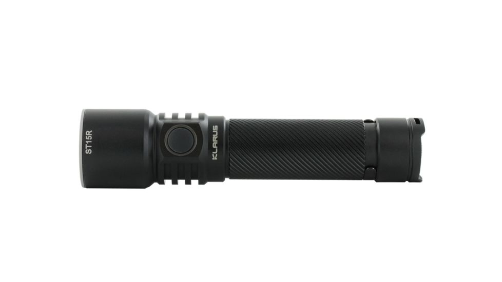 Klarus ST15R Night Guardian Rechargeable LED Flashlight, Black, ST15R