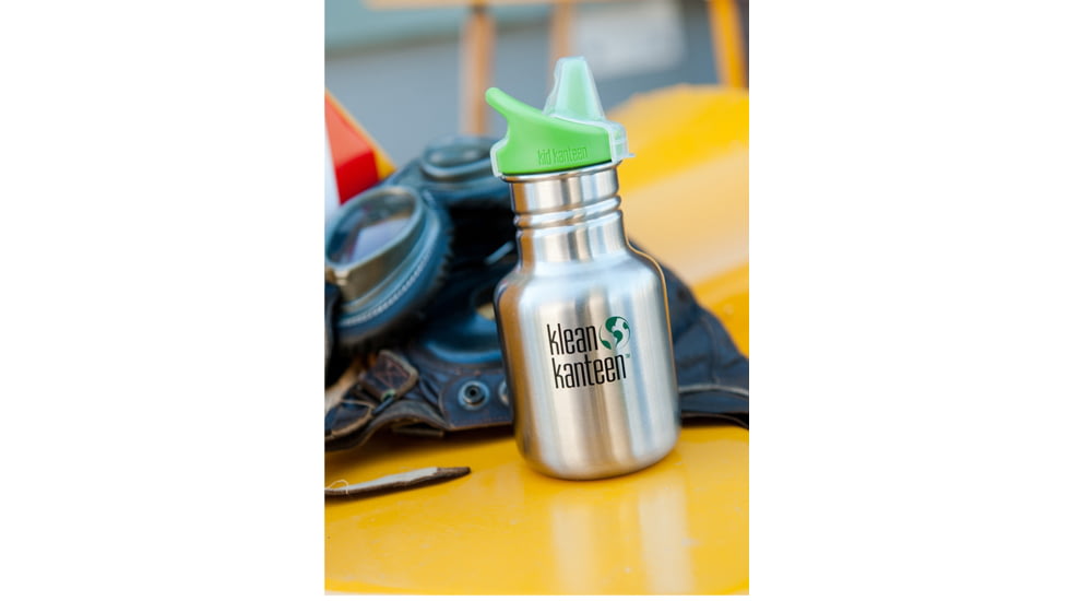 Klean Kanteen 12 oz Kid Kanteen Sippy Cup-School Bus
