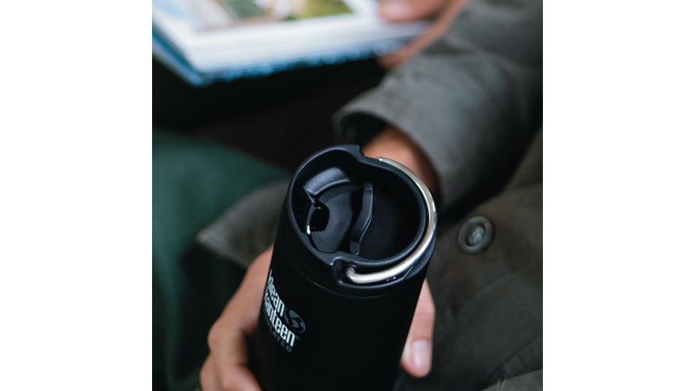 Klean Kanteen Cafe Cap for TKWide Bottles, Black, 1009511