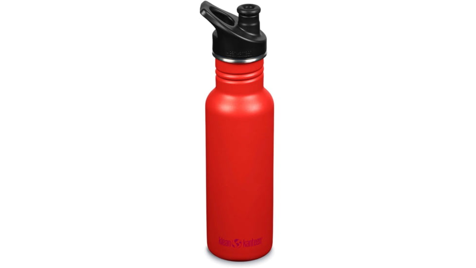 Klean Kanteen Classic w/ Sport Cap, 18oz, Tiger Lily, 1008435