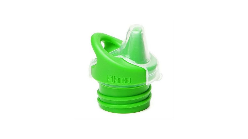 Klean Kanteen Kid Kanteen Sippy Cap, Green, Polypropylene, Silicone, KK-KCSIPPY-GN
