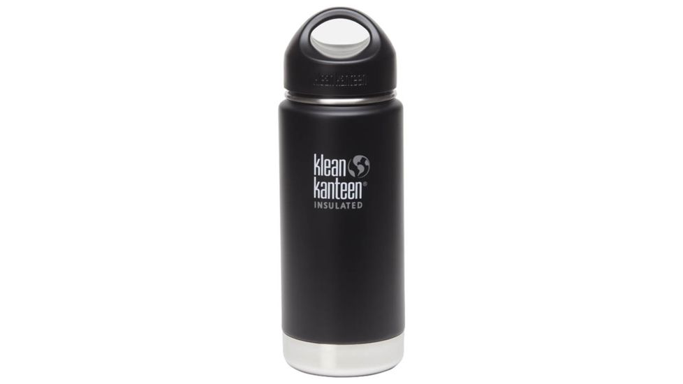 Klean Kanteen Kk Wide Insulated 16 Oz Shl Bk K16VWSSL-SB