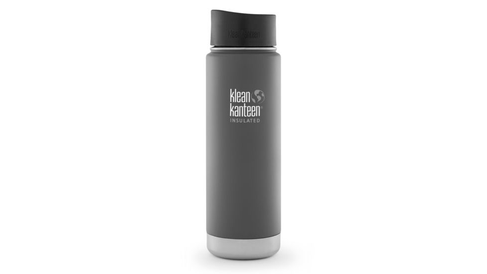 Klean Kanteen Stainless Steel Wide Insulated Kanteen w/ Loop Cap-Granite Peak-20 oz