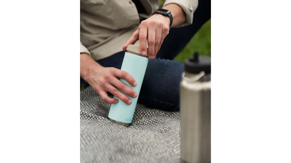 Klean Kanteen TKWide w/Twist Cap, 20oz, Blue Tint, 1008330