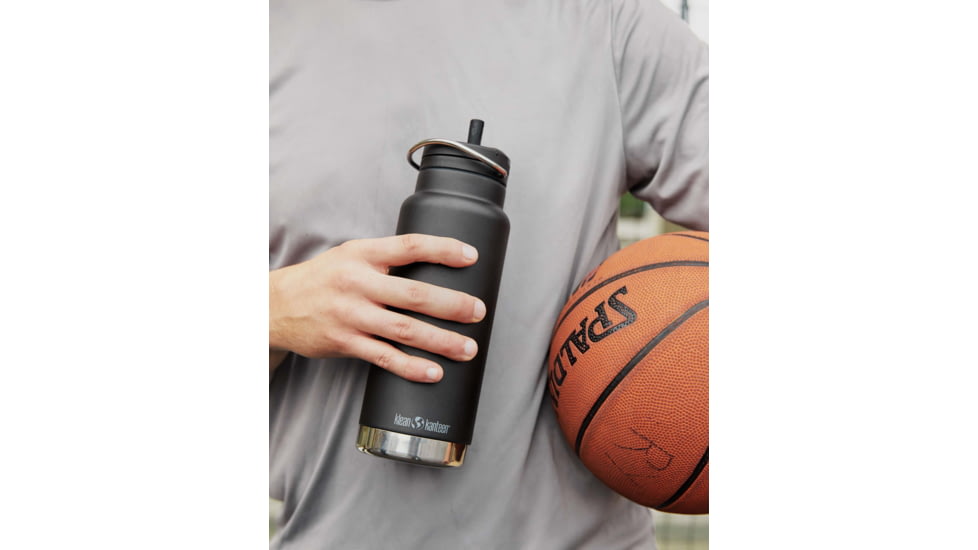 Klean Kanteen TKWide w/Twist Cap, 32oz, Black, 1008334