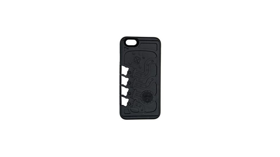 Klecker Daily Carry Stowaway Tool Carrier Phone Case iPhone 7 and 8 Mechanical, Black STW-104-BLK