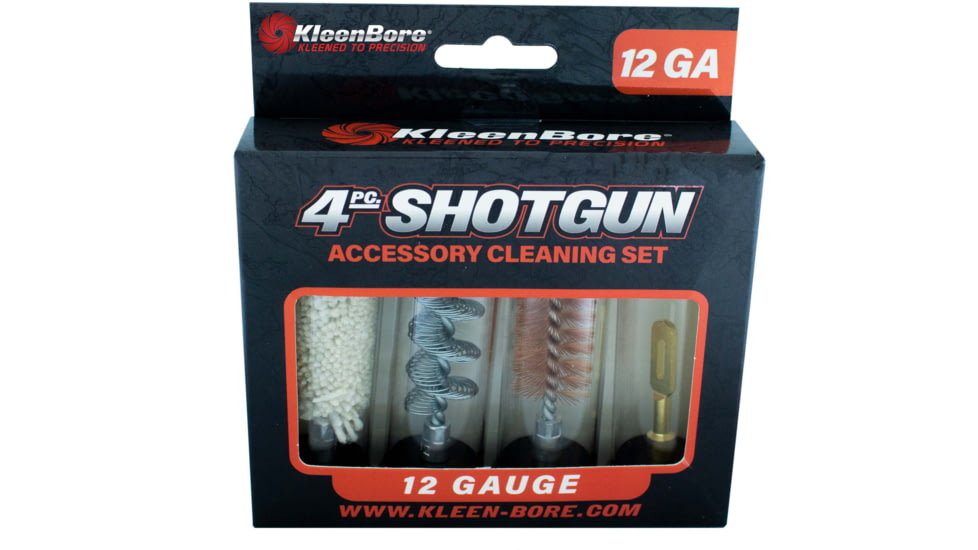 KleenBore 4 Piece Shotgun Accessory Cleaning Set, 12 GA, 2020122