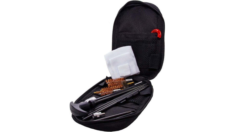 KleenBore Black Pouch 3 Gun Tactical Kit, 5.56/9mm/12 Gauge, 2020116
