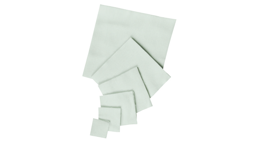 KleenBore Cotton Cleaning Patches, 500PK, 1-1/4in, .22-.270 Caliber, 1009287