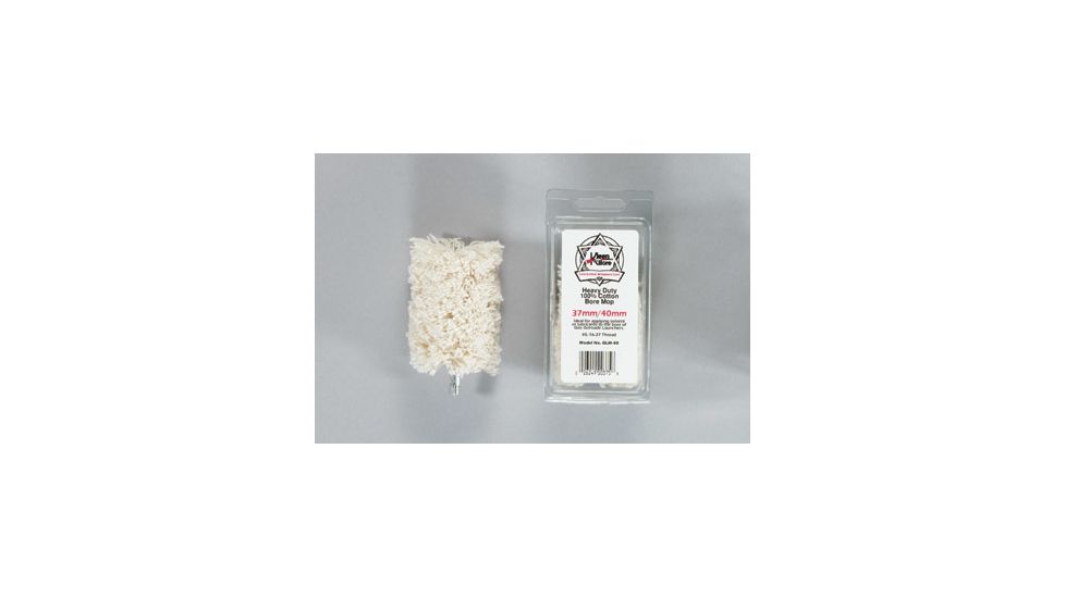 KleenBore Less-Lethal Projectile Care Tool, 37/40mm Cotton Bore Mop, 1009449