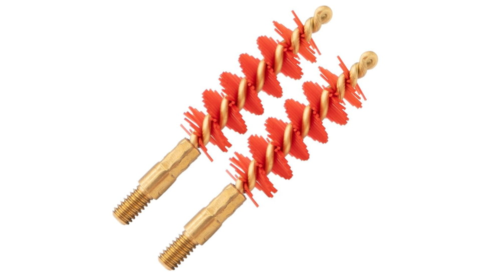 KleenBore Nylon Bristle Handgun Bore Brush - 2 Pack, 9mm, Red, A190N-RED