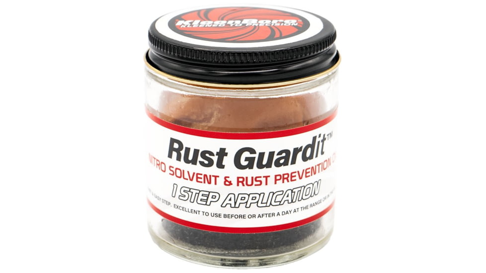 KleenBore Rust Guardit Rust Prevention Oil, Single Chamois Jar, Red/White, 2020152