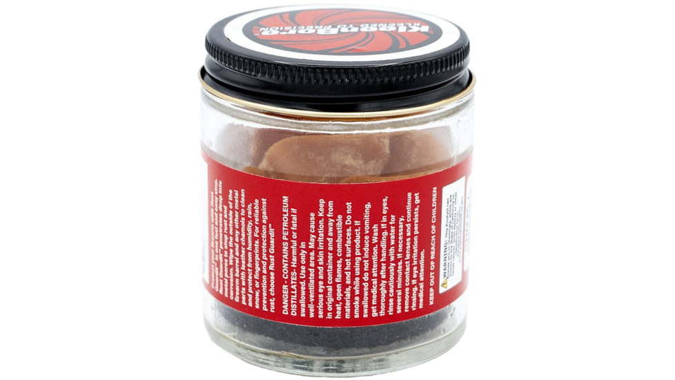 KleenBore Rust Guardit Rust Prevention Oil, Single Chamois Jar, Red/White, 2020152