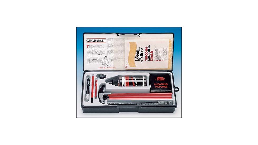 KleenBore Universal Saf-T Clad Cleaning Kit, Handgun, Rifles and Shotgun, 1010206