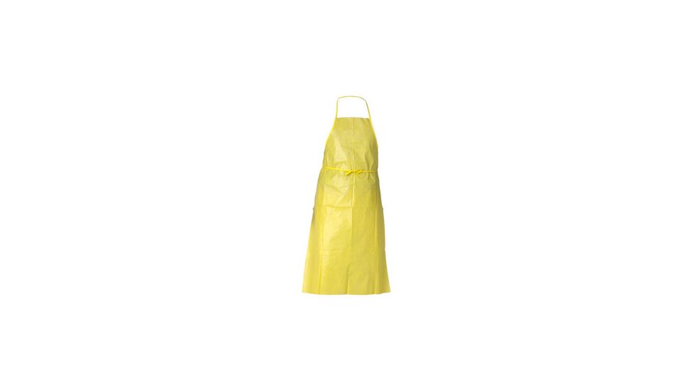 Kleenguard A70 Chemical Spray Protection Apron, Yellow, 44in. 97790