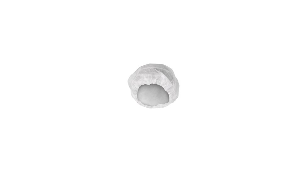 Kleenguard Bouffant Caps, White, 24in. 66829