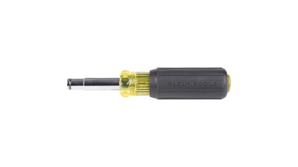 Klein Tools 11in1 Magnetic Screwdriver/Nut Driver, Yellow/Black, 32500MAG