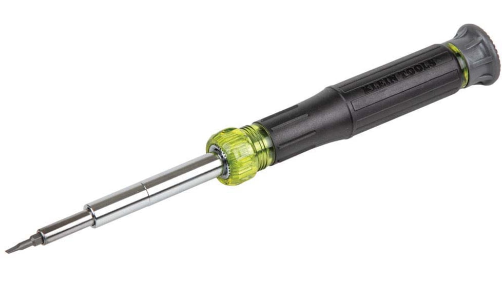 Klein Tools 14in1 Precision Screwdriver/Nut Driver, Black/Yellow, 32314