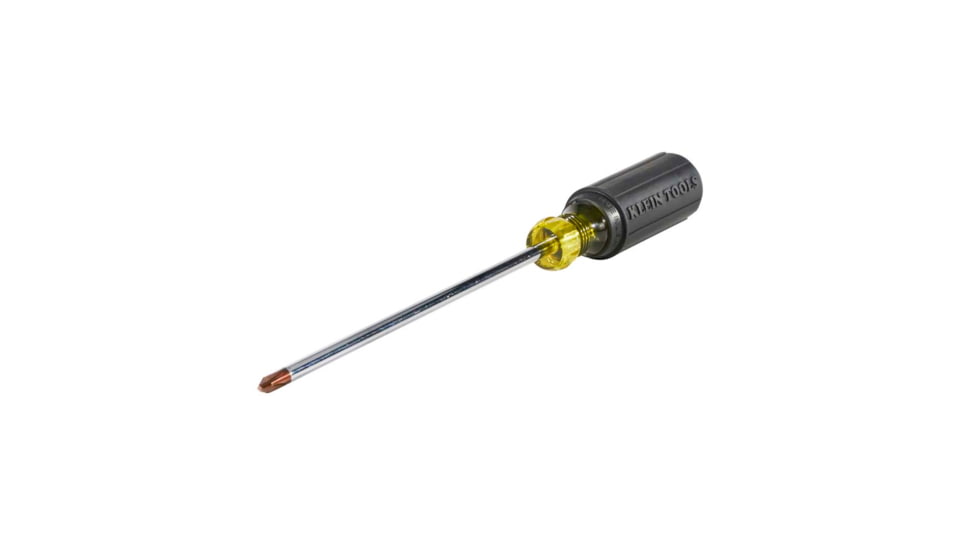 Klein Tools 3/16 Cabinet and #2 Phillips Screwdriver Set, Cushion-Grip, 2Piece, Black/Yellow, 85742