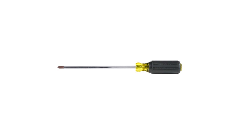 Klein Tools 3/16 Cabinet and #2 Phillips Screwdriver Set, Cushion-Grip, 2Piece, Black/Yellow, 85742