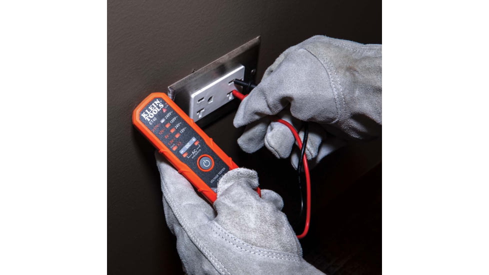 Klein Tools AC/DC Voltage Tester Electronic, ET40