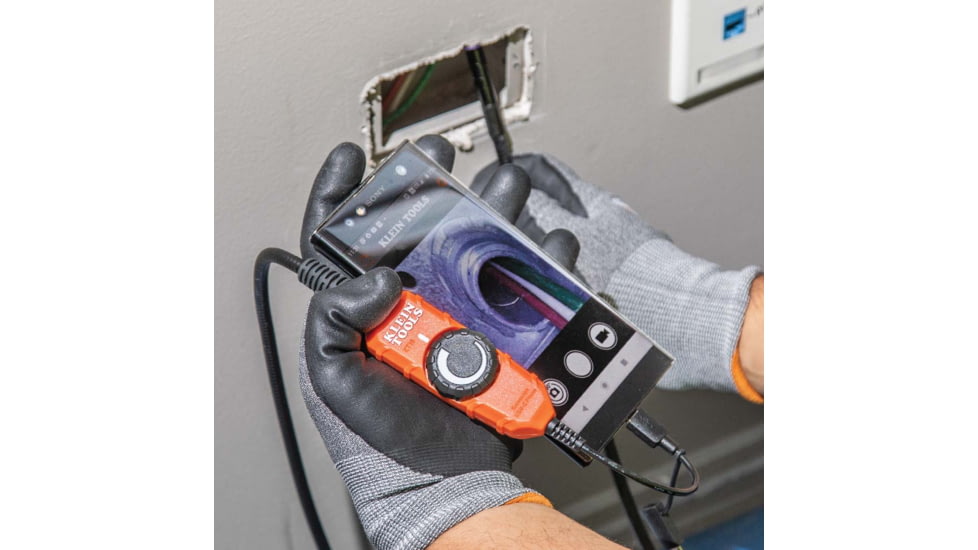 Klein Tools Borescope for Android Devices, Orange/Black, ET16