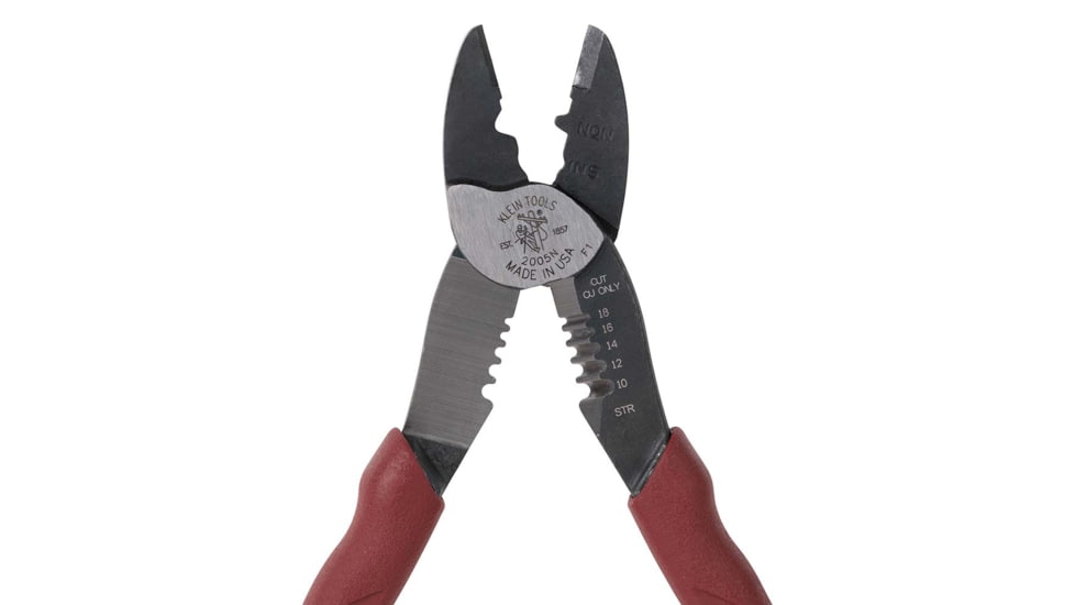 Klein Tools Crimper w/Wire Stripper/Cutter Forged, 2005N