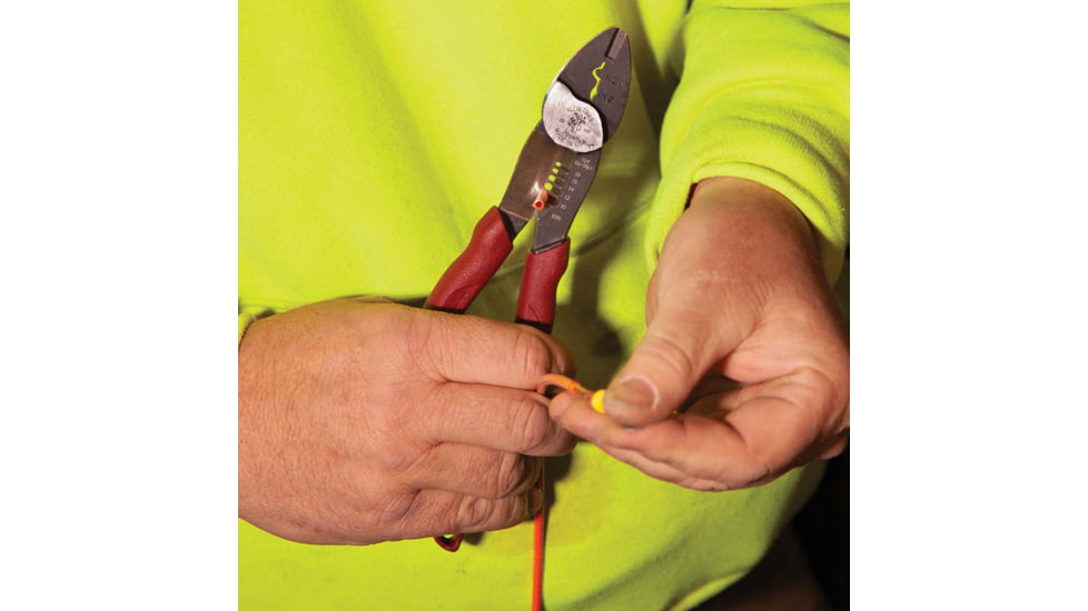 Klein Tools Crimper w/Wire Stripper/Cutter Forged, 2005N