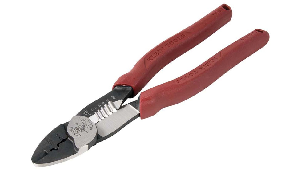 Klein Tools Crimper w/Wire Stripper/Cutter Forged, 2005N