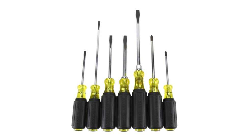 Klein Tools Cushion-Grip Screwdriver Set 7-Piece, 85076