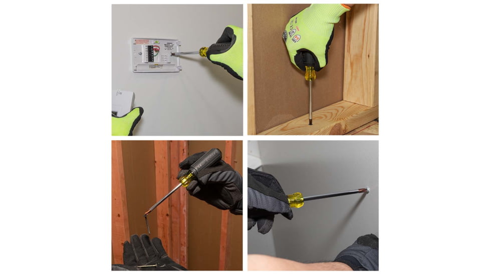 Klein Tools Cushion-Grip Screwdriver Set 7-Piece, 85076