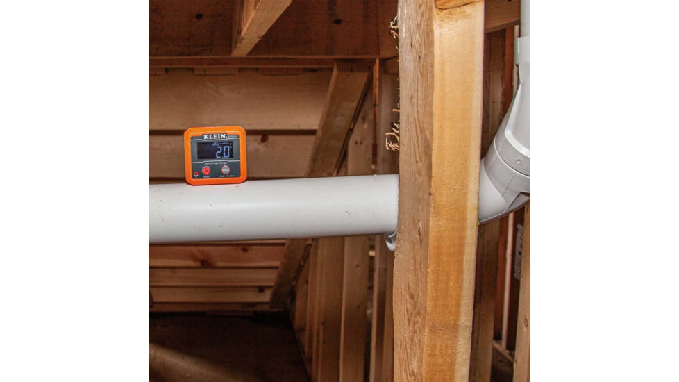 Klein Tools Digital Angle Gauge and Level, Orange, 935DAG