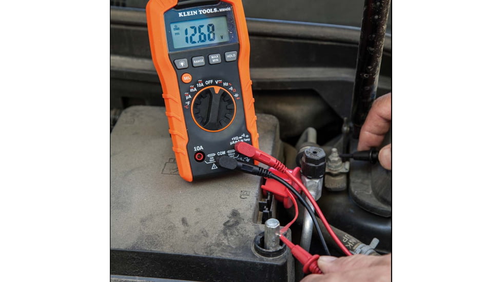 Klein Tools Digital Multimeter - Auto-Ranging - 600V, MM400