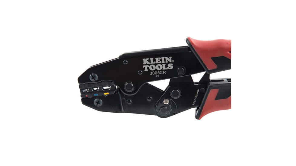 Klein Tools Full Cycle Ratcheting Crimper - 10-22 AWG, 3005CR